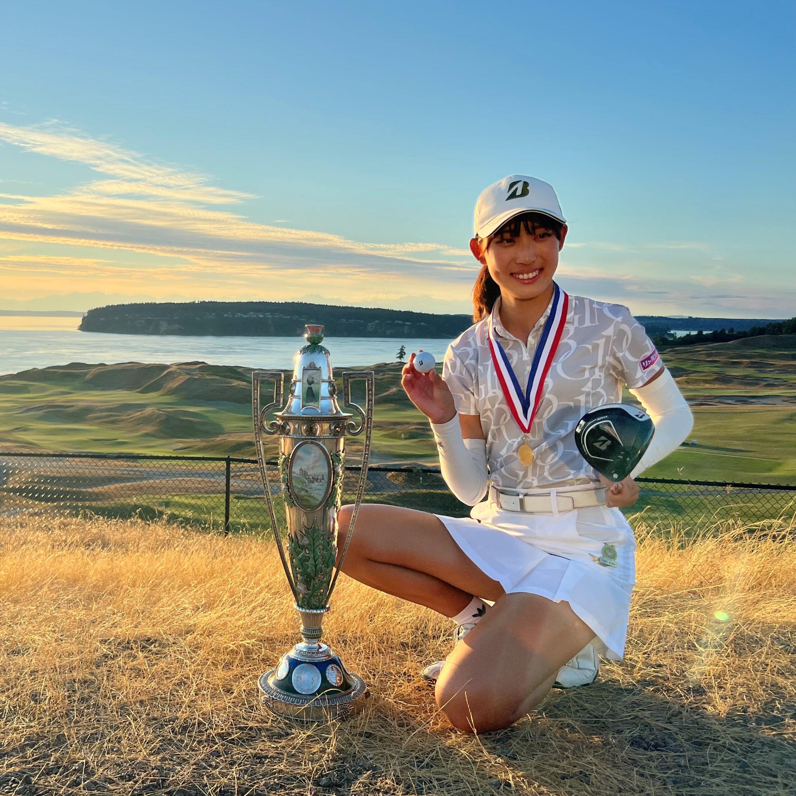 17歳 アマ 馬場咲希選手】祝 全米女子アマチュアゴルフ選手権優勝 日本